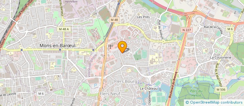 localisation de l'entreprise MONSIEUR ARNAUD DUBOIS  VILLENEUVE-D'ASCQ