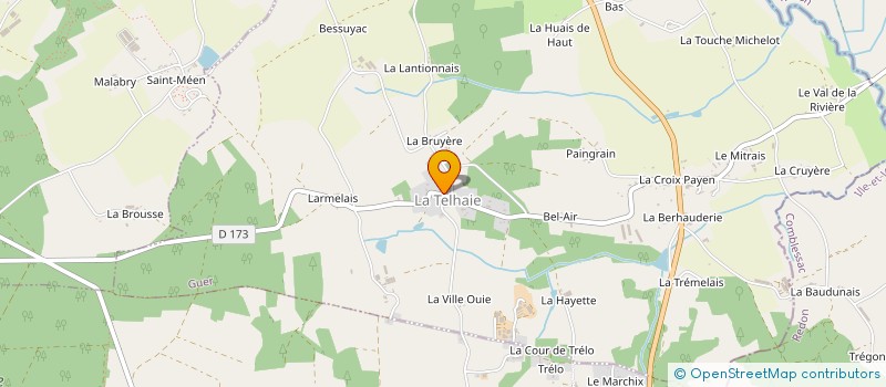 localisation de l'entreprise MONSIEUR ARNAUD DUBOIS à GUER