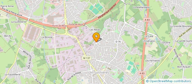 localisation de l'entreprise MONSIEUR ARNAUD DUBOURG  LE BIGNON