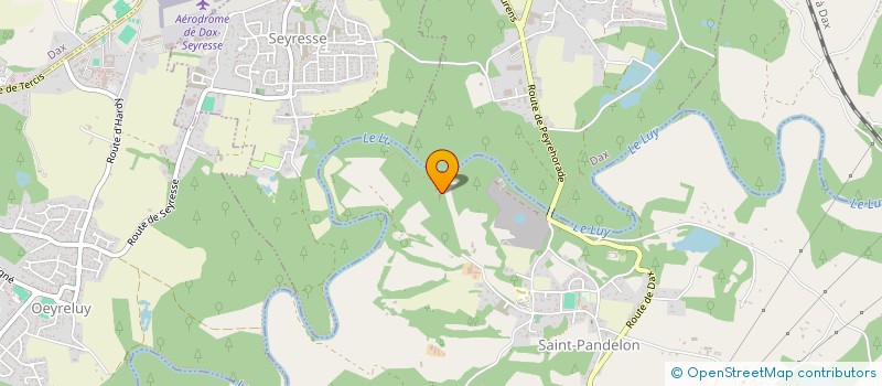 localisation de l'entreprise MONSIEUR ARNAUD DUCAMP  SAINT-PANDELON