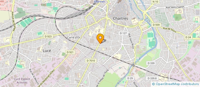 localisation de l'entreprise MONSIEUR ARNAUD DUDERMEL à CHARTRES
