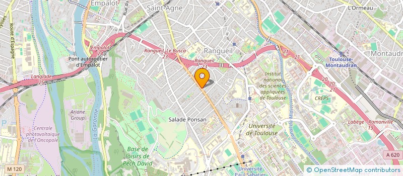 localisation de l'entreprise MONSIEUR ARNAUD DUFLOT à TOULOUSE