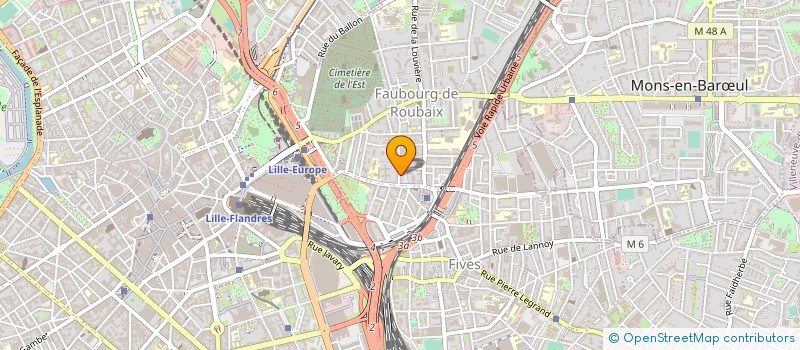 localisation de l'entreprise MONSIEUR ARNAUD DUGARDIN à LILLE