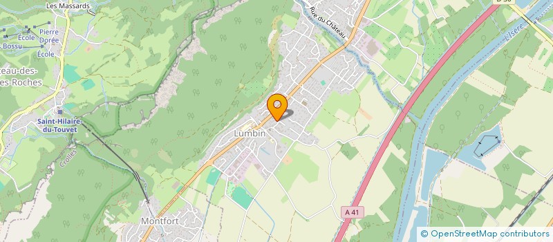 localisation de l'entreprise MONSIEUR ARNAUD DUMAT  LUMBIN