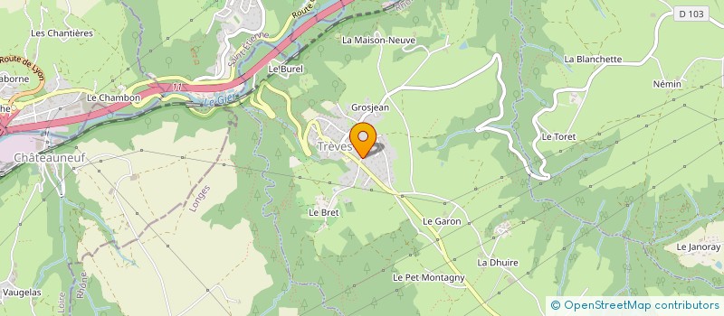 localisation de l'entreprise MONSIEUR ARNAUD DUMOULIN à TREVES
