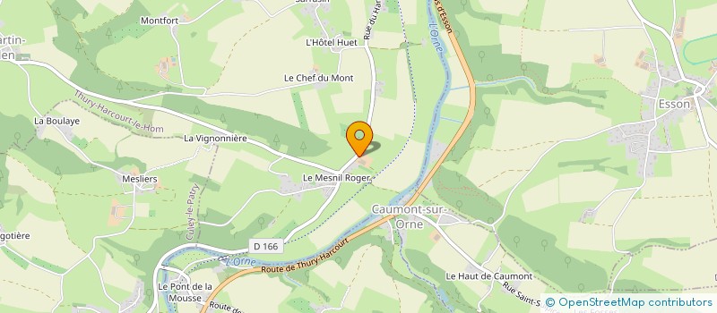 localisation de l'entreprise MONSIEUR ARNAUD DUPARC à THURY-HARCOURT-LE-HOM