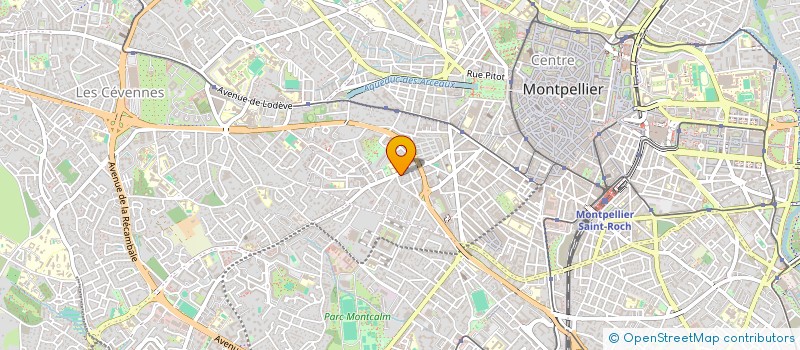 localisation de l'entreprise MONSIEUR ARNAUD DUPIN  MONTPELLIER