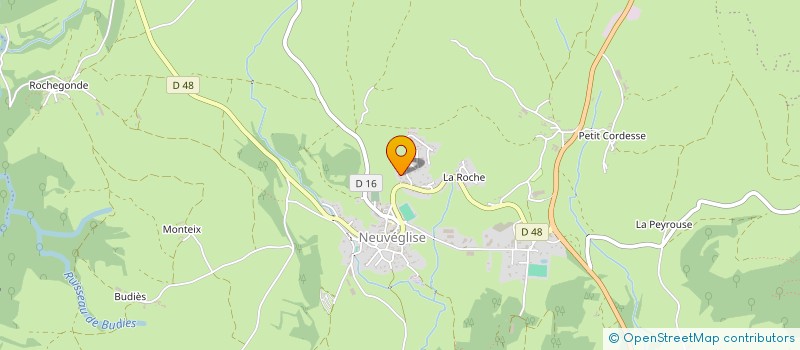 localisation de l'entreprise MONSIEUR ARNAUD DUPONTREUE à NEUVEGLISE-SUR-TRUYERE