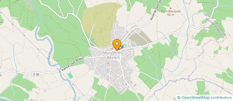 localisation de l'entreprise MONSIEUR ARNAUD DUPUY  SERVIAN