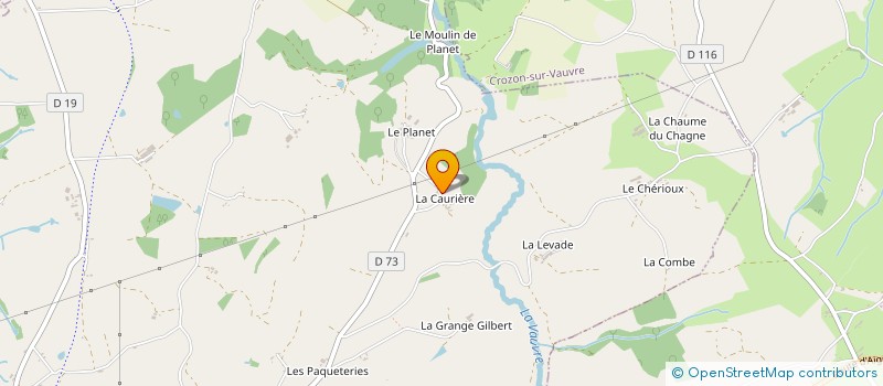 localisation de l'entreprise MONSIEUR ARNAUD DURAND à AIGURANDE