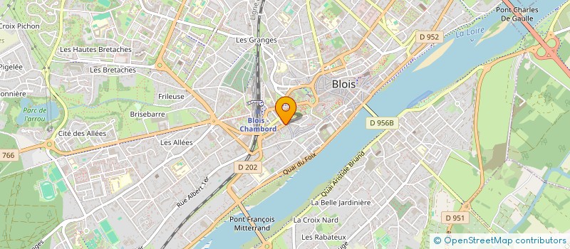 localisation de l'entreprise MONSIEUR ARNAUD DURAND  BLOIS