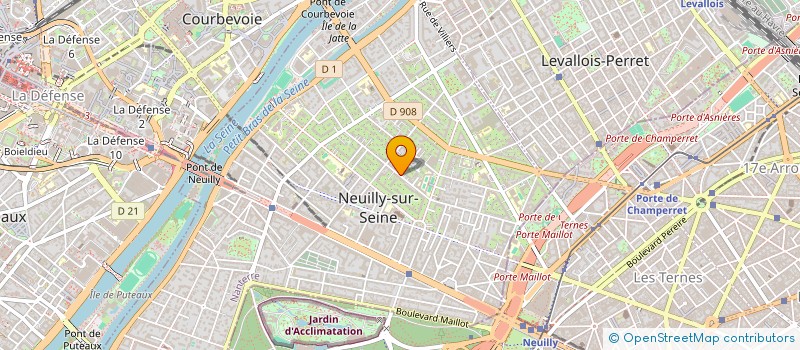 localisation de l'entreprise MONSIEUR ARNAUD DURAND DE MIOMANDRE à NEUILLY-SUR-SEINE