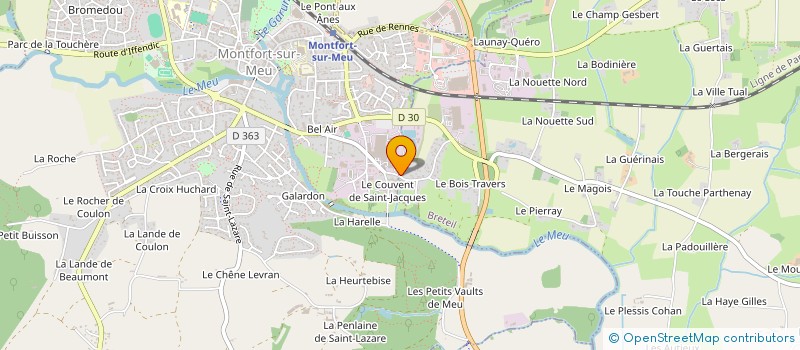 localisation de l'entreprise MONSIEUR ARNAUD DUSSART  BILLERE