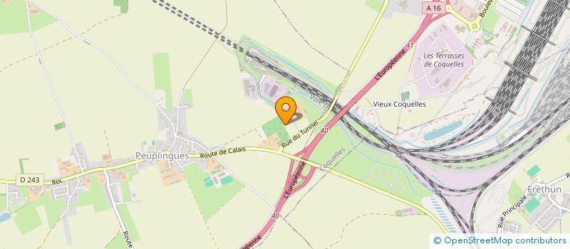 localisation de l'entreprise MONSIEUR ARNAUD DUTERTE  PEUPLINGUES