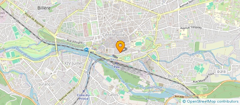 localisation de l'entreprise MONSIEUR ARNAUD DUTREY à PAU