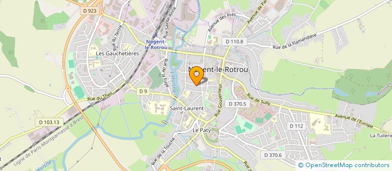 localisation de l'entreprise MONSIEUR ARNAUD DUVAL  NOGENT-LE-ROTROU