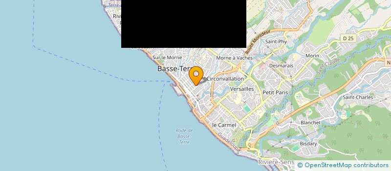 localisation de l'entreprise MONSIEUR ARNAUD DUVEY à BASSE-TERRE