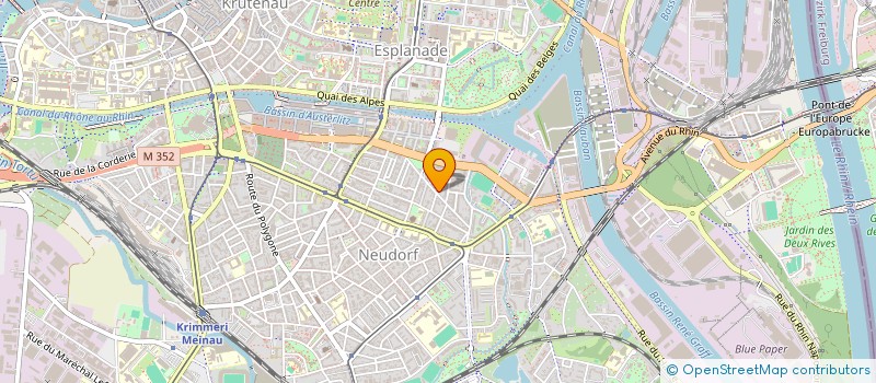 localisation de l'entreprise MONSIEUR ARNAUD EHRET à STRASBOURG