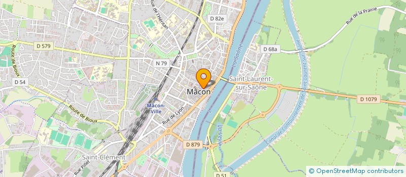 localisation de l'entreprise MONSIEUR ARNAUD ELBAZ à MACON