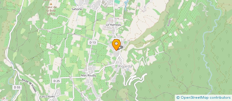 localisation de l'entreprise MONSIEUR ARNAUD ENGLER  VINCA