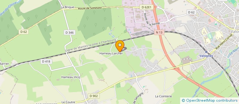 localisation de l'entreprise MONSIEUR ARNAUD ESTACE à YVETOT-BOCAGE