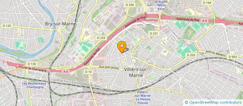 localisation de l'entreprise MONSIEUR ARNAUD EVAIN à VILLIERS SUR MARNE
