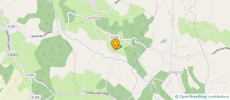 localisation de l'entreprise MONSIEUR ARNAUD EYHERAMENDY  CASTILLON (CANTON D'ARTHEZ-DE-BEARN)