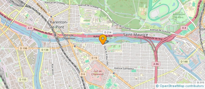 localisation de l'entreprise MONSIEUR ARNAUD FANONI  MAISONS-ALFORT