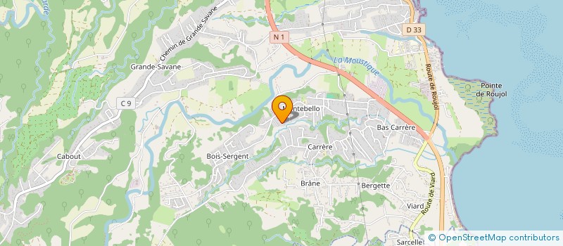 localisation de l'entreprise MONSIEUR ARNAUD FARESCOUR  PETIT-BOURG