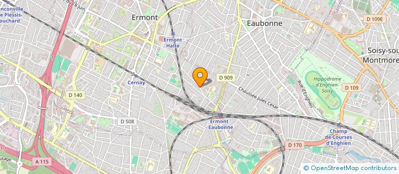 localisation de l'entreprise MONSIEUR ARNAUD FARHI à ERMONT
