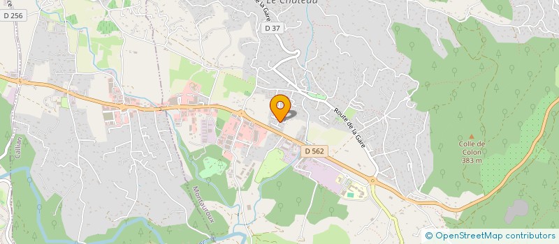 localisation de l'entreprise MONSIEUR ARNAUD FAUCHON  MONTAUROUX