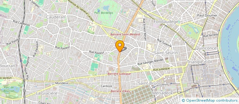 localisation de l'entreprise MONSIEUR ARNAUD FAUGAS à BORDEAUX