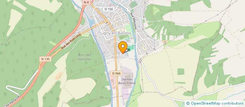 localisation de l'entreprise MONSIEUR ARNAUD FAUQUET à LIGNY-EN-BARROIS
