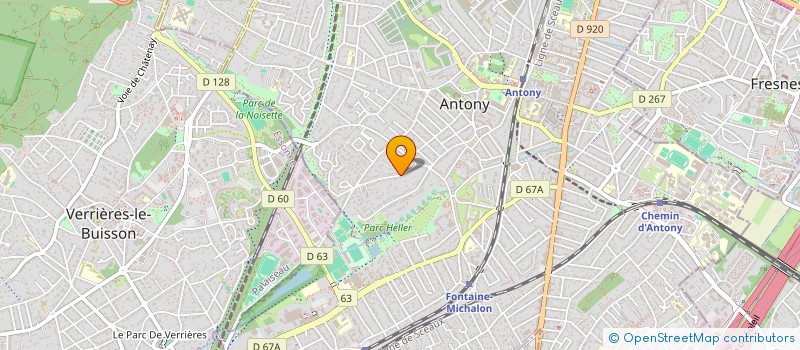 localisation de l'entreprise MONSIEUR ARNAUD FAURE à ANTONY