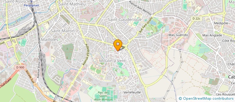 localisation de l'entreprise MONSIEUR ARNAUD FAURO à PERPIGNAN