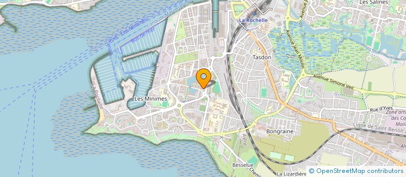 localisation de l'entreprise MONSIEUR ARNAUD FAVRELIERE  LA ROCHELLE