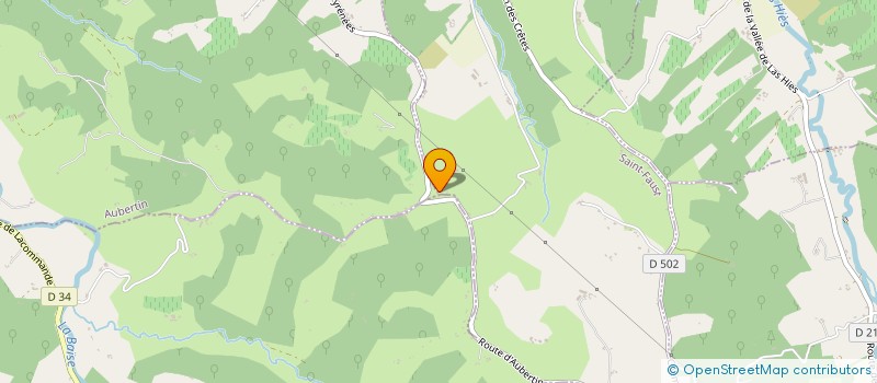 localisation de l'entreprise MONSIEUR ARNAUD FAYOL  SAINT-FAUST