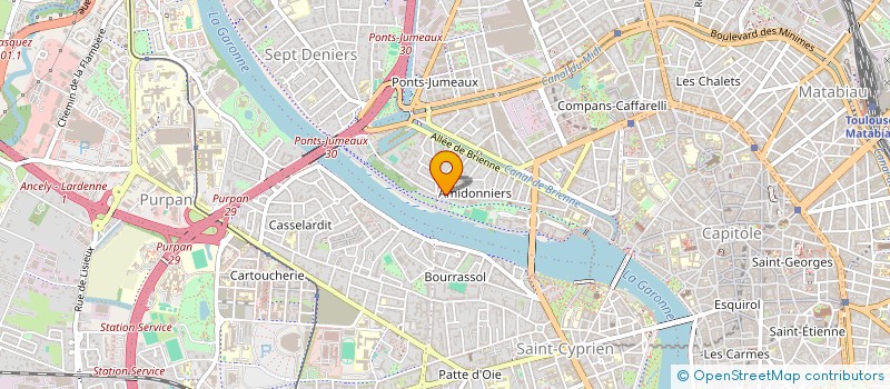 localisation de l'entreprise MONSIEUR ARNAUD FEROUELLE  TOULOUSE