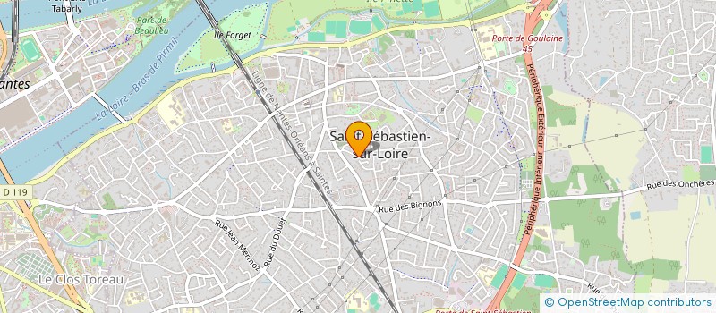 localisation de l'entreprise MONSIEUR ARNAUD FERRARI  SAINT-SEBASTIEN-SUR-LOIRE