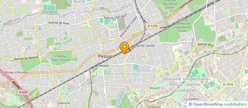 localisation de l'entreprise MONSIEUR ARNAUD FERRER  PESSAC