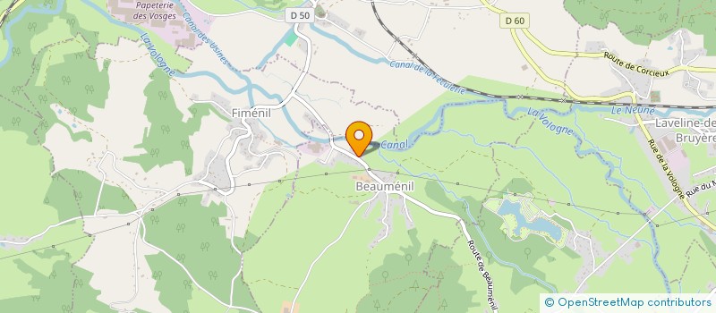 localisation de l'entreprise MONSIEUR ARNAUD FERREUX  BEAUMENIL