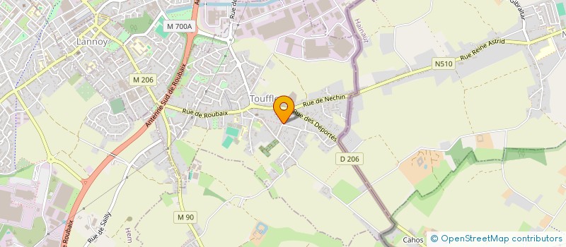 localisation de l'entreprise MONSIEUR ARNAUD FEVERSTEIN à TOUFFLERS