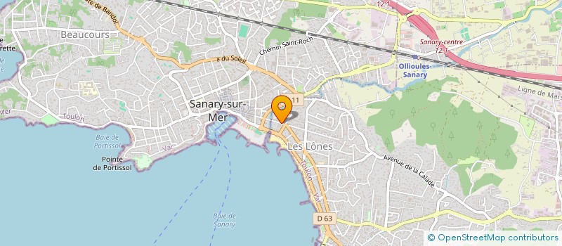 localisation de l'entreprise MONSIEUR ARNAUD FICKINGER à SIX-FOURS-LES-PLAGES