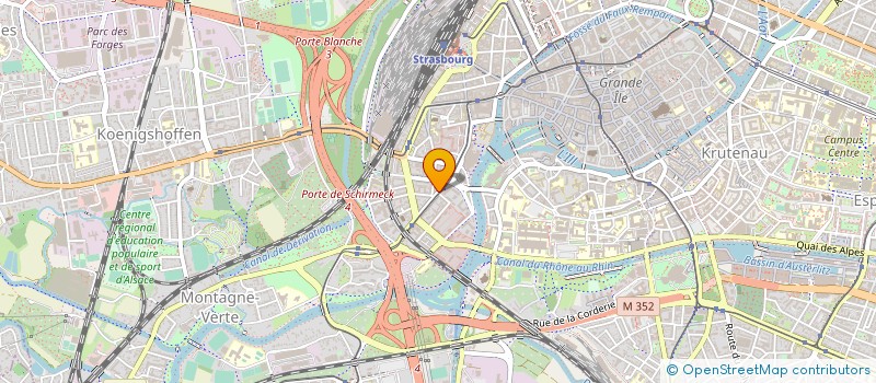 localisation de l'entreprise MONSIEUR ARNAUD FIEFFEL à STRASBOURG