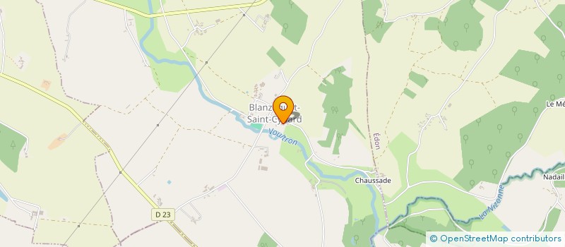 localisation de l'entreprise MONSIEUR ARNAUD FILLARDET  BLANZAGUET-SAINT-CYBARD