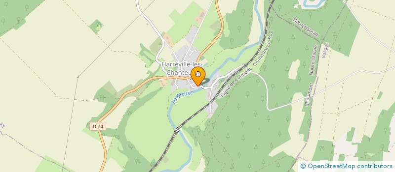 localisation de l'entreprise MONSIEUR ARNAUD FINCK à HARREVILLE-LES-CHANTEURS