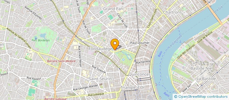 localisation de l'entreprise MONSIEUR ARNAUD FITTE  BORDEAUX