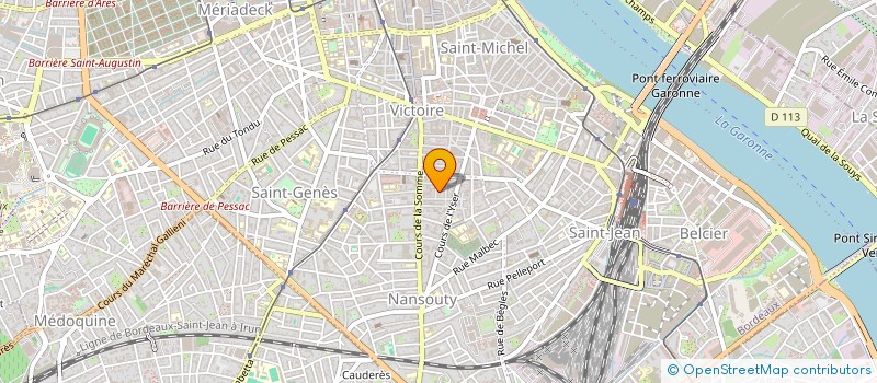 localisation de l'entreprise MONSIEUR ARNAUD FLAMANT  BORDEAUX