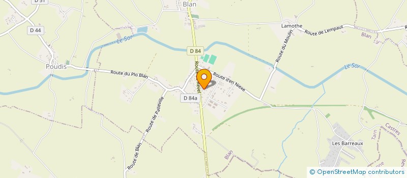 localisation de l'entreprise MONSIEUR ARNAUD FLANZY  BLAN