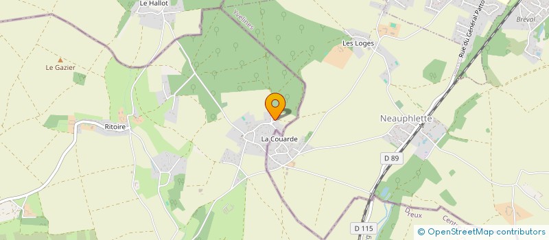 localisation de l'entreprise MONSIEUR ARNAUD FLOIRAS à GUAINVILLE